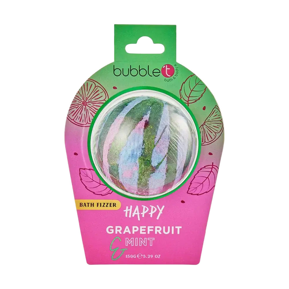Bubble 'T Happy Grapefruit & Mint Bath Fizzer
