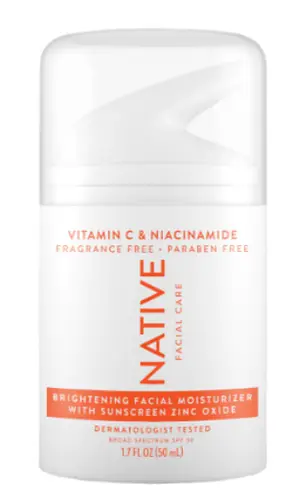 Native Brightening Facial Moisturizer SPF 30