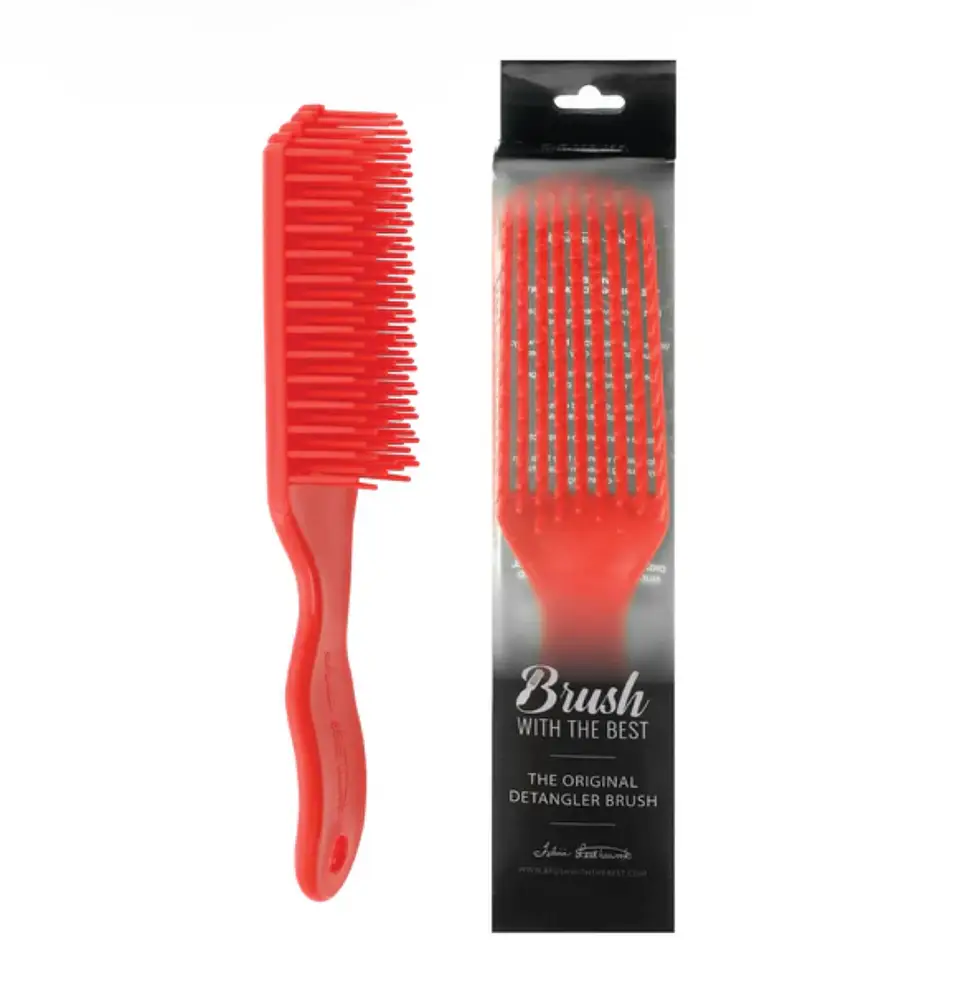 Felicia Leatherwood The Original Detangler Brush Red
