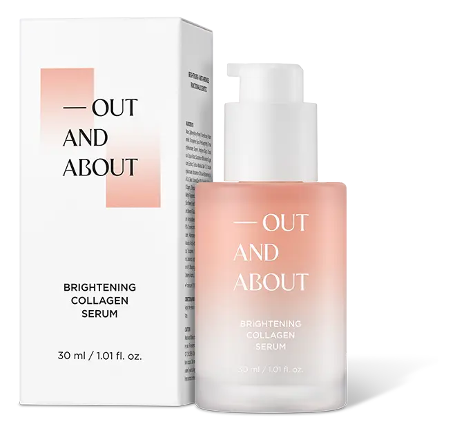 Out & About Brightening Collagen Serum