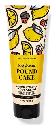 Bath & Body Works Ultimate Hydration Body Cream Iced Lemon Pound Cake