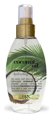 OGX Beauty Nourishing + Coconut Oil Weightless Hydrating Oil Mist