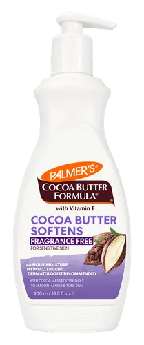 Palmer's Cocoa Butter Softens Fragrance Free Body Lotion