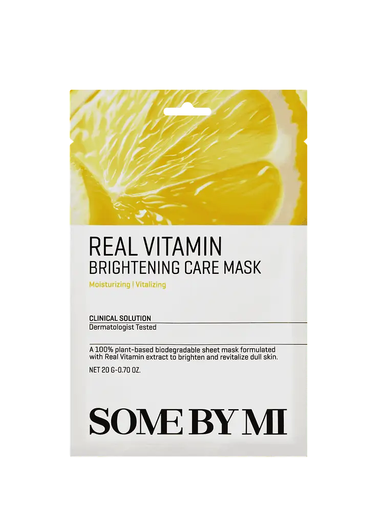 Some By Mi Real Care Mask Vitamin Brightening