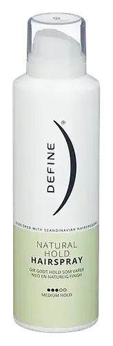 Define Natural Hold Hairspray