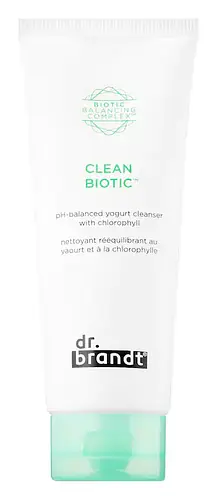 Dr. Brandt Skincare Clean Biotic Ph-balanced Yogurt Cleanser With Chlorophyll