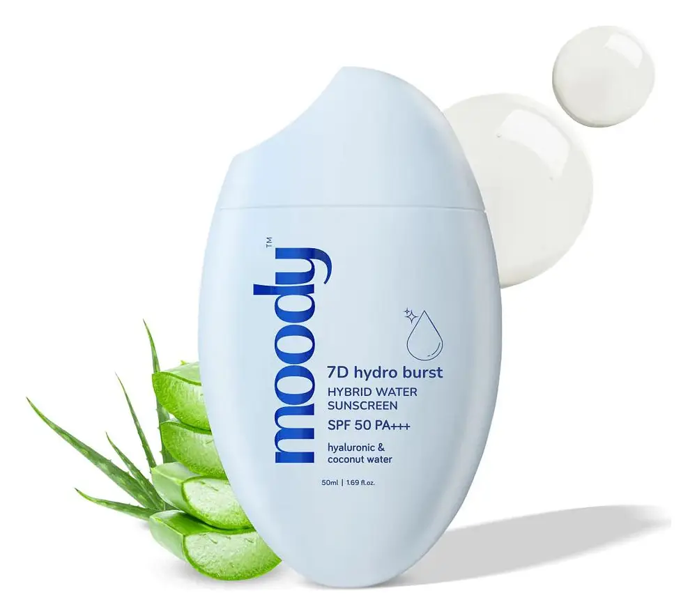 Moody 7D Hydro Burtst Sunscreen With Hyaluronic SPF 50 PA +++