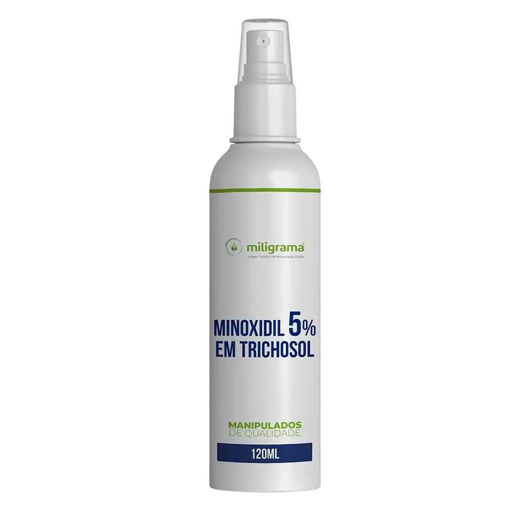 Miligrama Minoxidil 5% Em Trichosol