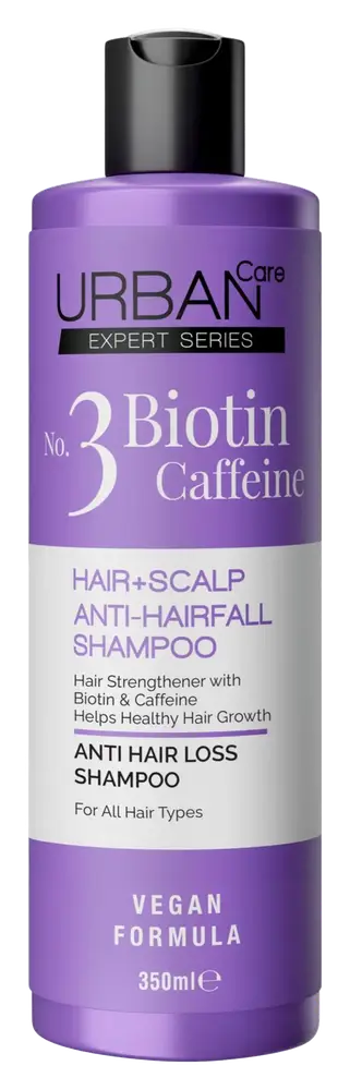 Urban Care Expert Series No. 3 Biotin Caffeine Hair+Scalp Anti-Hairfall Shampoo