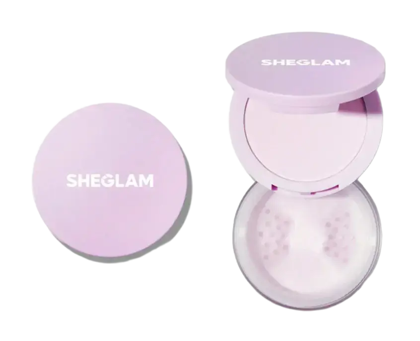 SHEGLAM Insta-Ready Face & Under Eye Setting Powder Duo Taro