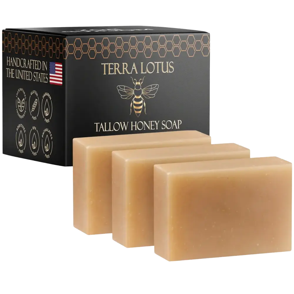 Terra Lotus Tallow Honey Soap Citrus