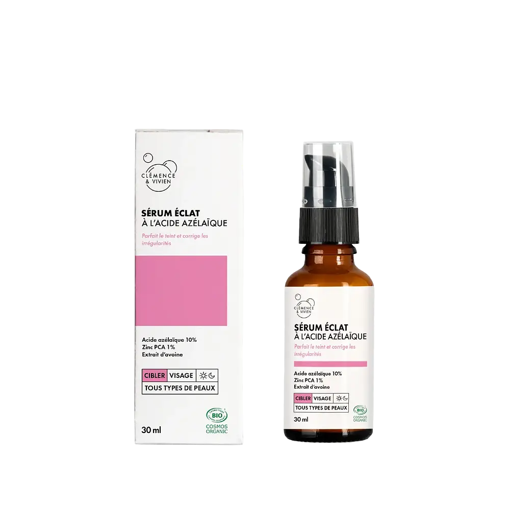 Clemence & Vivien Sérum Éclat Acide Azélaïque 10%