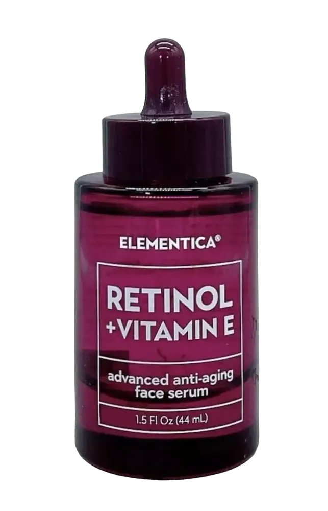Elementica Retinol + Vitamin E Advanced Anti-Aging Face Serum