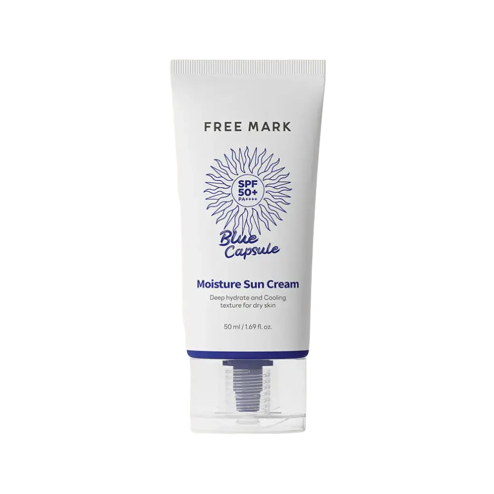 Jaminkyung Free Mark Blue Capsule Moisture Sun Cream SPF50+ PA++++