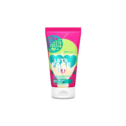 Farmona TUTTI FRUTTI Let’s Face It Normalizing Face Cleansing Gel With Glycerin 4% + Hydro Shot B5