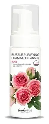 lookATME Bubble Purifying Foaming Cleanser Rose