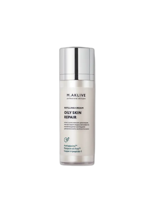 M.Aklive Oily Skin Repair Refilling Cream