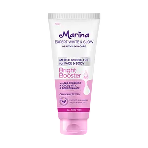 Marina Expert White & Glow Moisturizing Gel for Face & Body Bright Booster