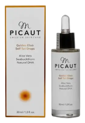 M Picaut Golden Elixir Self Tan Drops