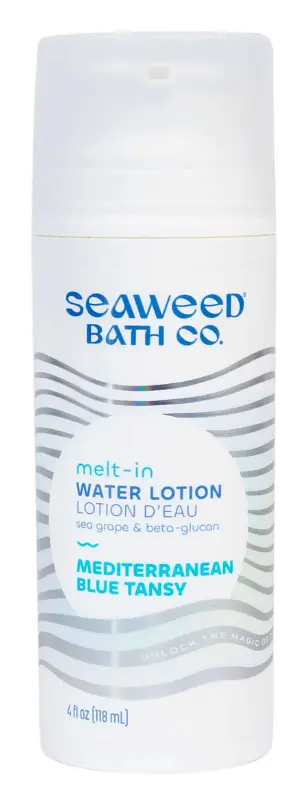 Seaweed Bath Co. Melt-In Water Lotion Mediterranean Blue Tansy