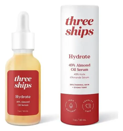 Three Ships Beauty Hydrate 49% Almond Oil Serum