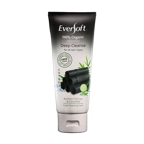Eversoft Organic Bamboo Charcoal And Cucumber Deep Cleanse