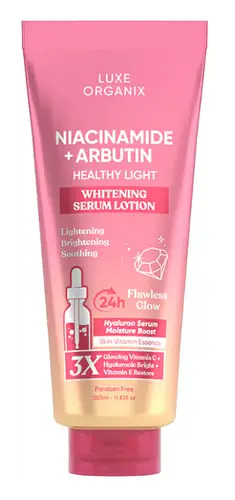 Luxe Organix Niacinamide + Arbutin Whitening Serum Lotion
