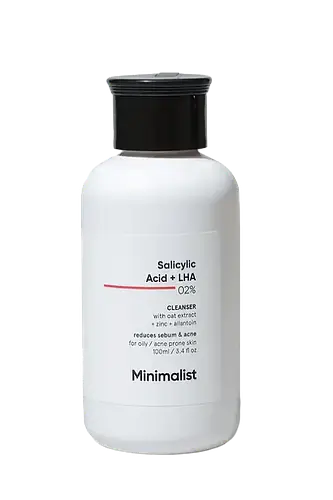 Minimalist Salicylic Acid + LHA 02% Cleanser