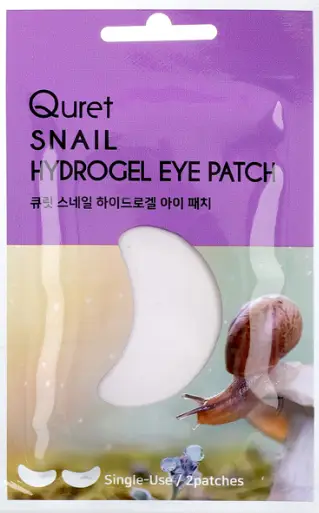 QURET Snail Hydrogel Eye Patch