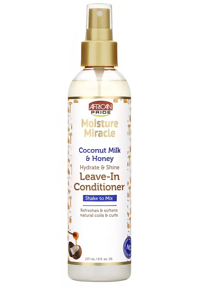 African Pride Moisture Miracle Coconut Milk & Honey Leave-In Conditioner