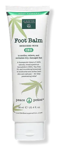 Earth Therapeutics Foot Balm Enriched with CBD