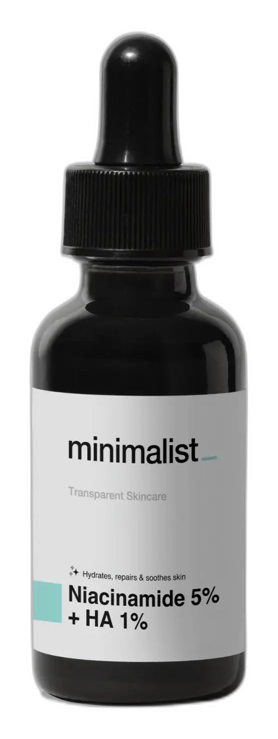 Minimalist 5% Niacinamide 1% HA serum