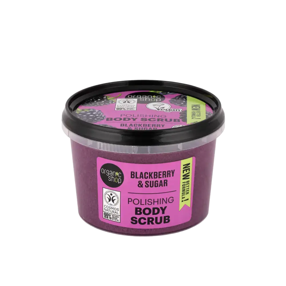 Organic Shop Blackberry & Sugar Polishing  Body Scrubs