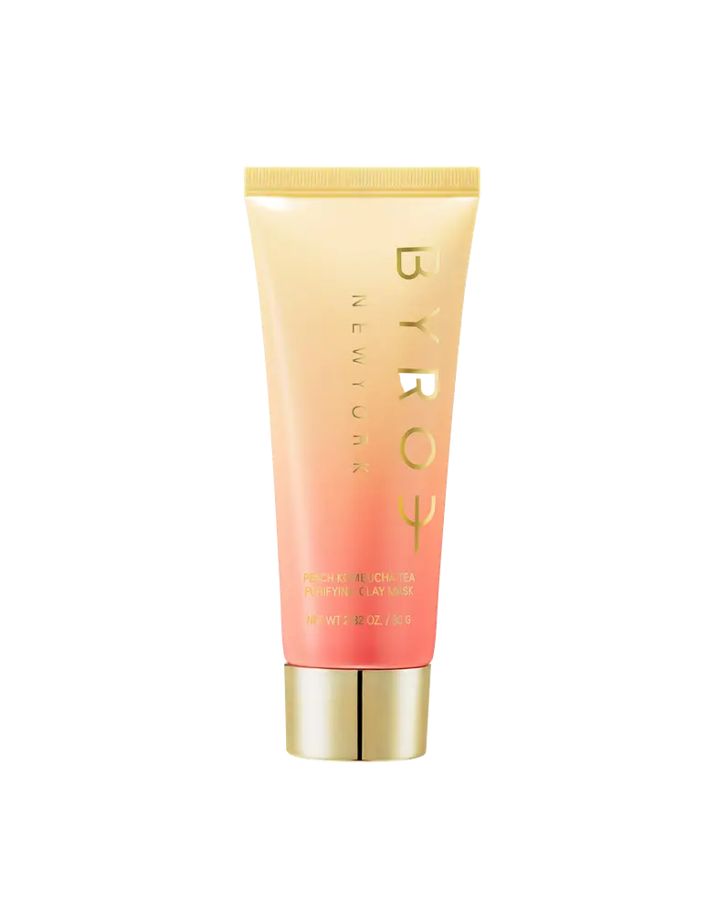 Byroe Peach Kombucha Tea Purifying Clay Mask
