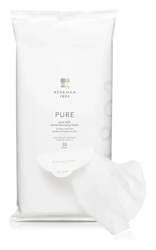 Beekman 1802 Facial Cleansing Wipes Pure