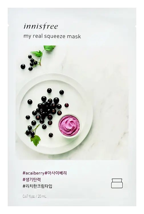 innisfree My Real Squeeze Mask Acai Berry