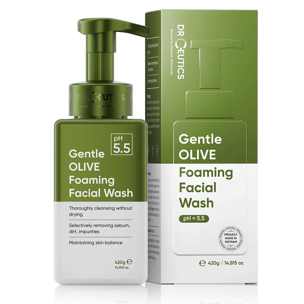 Dr Ceutics Gentle Olive Foaming Facial Wash