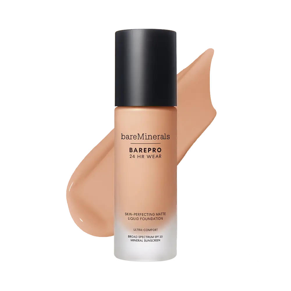 bareMinerals BAREPRO® 24HR WEAR SKIN-PERFECTING MATTE LIQUID FOUNDATION MINERAL SPF 20