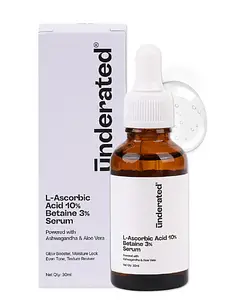 Underated L-Ascorbic Acid 10% & Betaine 3% Serum