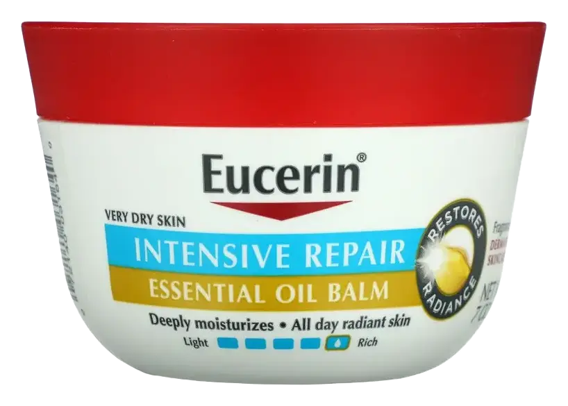 Eucerin Intensive Repair Essential Oil Balm, Fragrance Free