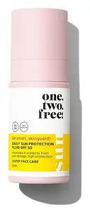 One. Two. Free! Daily Sun Protection Fluid SPF 50
