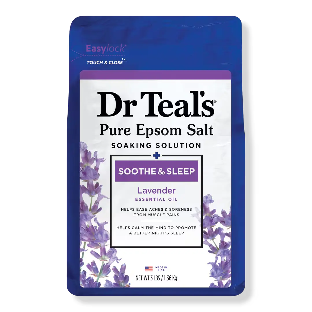 Dr Teal’s Pure Epsom Salt Soaking Solution Soothe & Sleep