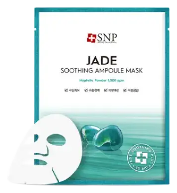 SNP Jade Soothing Ampoule Mask