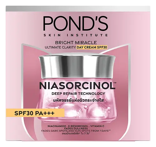Pond's Bright Miracle Day Cream Niasorcinol SPF 30