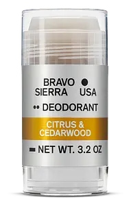 Bravo Sierra Deodorant Citrus & Cedarwood