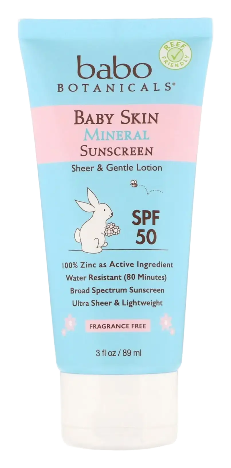 babo botanicals Baby Skin Mineral Sunscreen - SPF 50