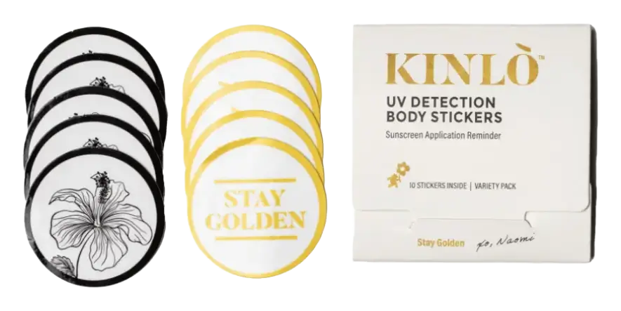 Kinlò UV Detection Body Stickers Variety Pack