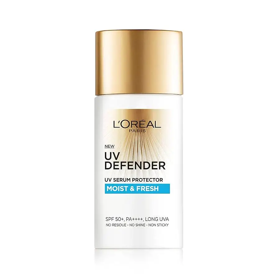 L'Oreal UV Defender UV Serum Protector / Sunscreen / Sunblock SPF 50+ Moist & Fresh