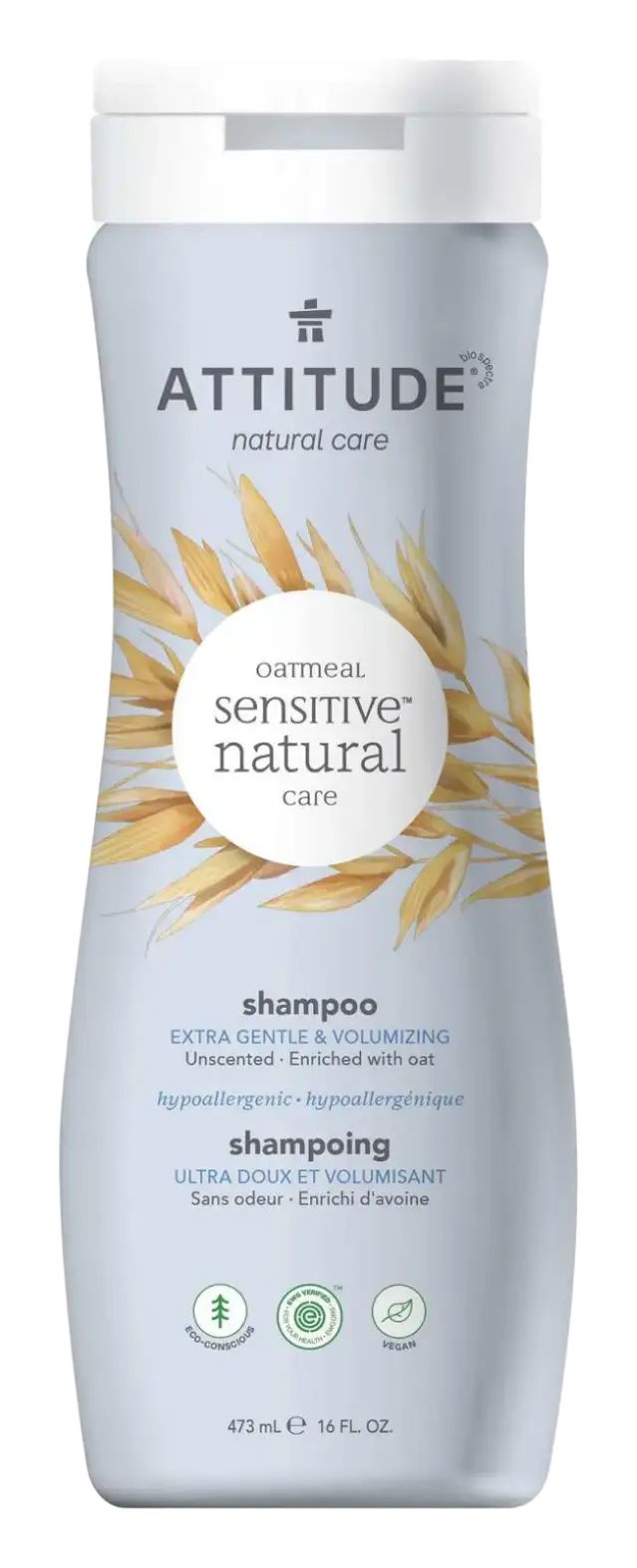 ATTITUDE Oatmeal Sensitive Care Shampoo