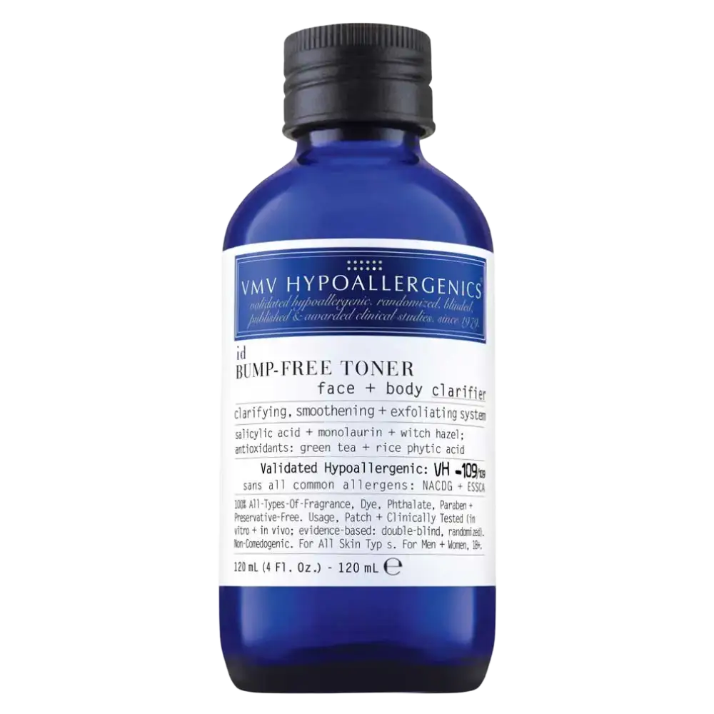 VMV Hypoallergenics Id Bump-Free Toner Face + Body Clarifier